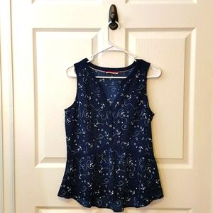 Tommy H Peplum blouse